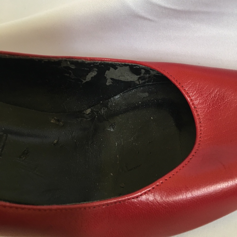 Red Vaneli Pointy Toe Heels-Approx 3” - image 7